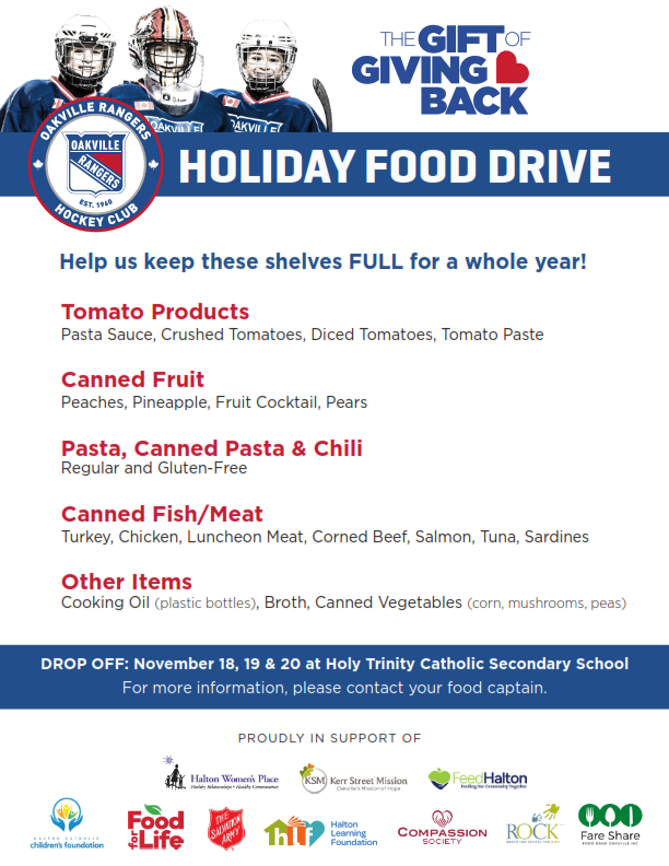 Gift of Giving Back Flyer